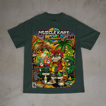 MUSCLE KART - BOWSER - "PREMIUM" UNISEX TEE