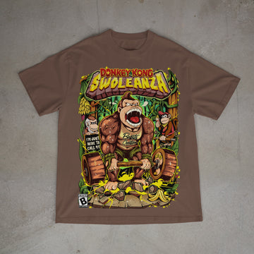 DONKEY KONG - SWOLENANZA - "PREMIUM" UNISEX TEE