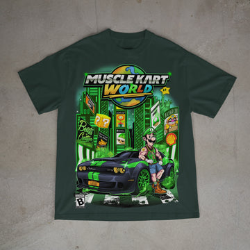 MUSCLE KART - LUIGI - "PREMIUM" UNISEX TEE