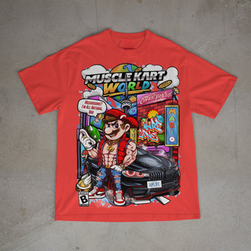 MUSCLE KART - MARIO - "PREMIUM" UNISEX TEE