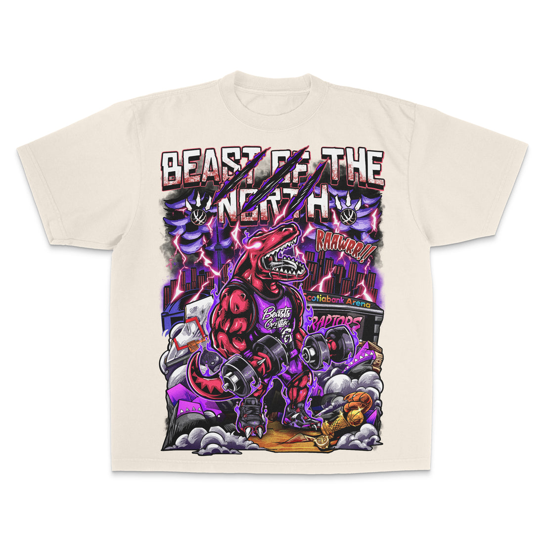 BEAST OF THE NORTH - RAPTORS - "UNISEX TEE"