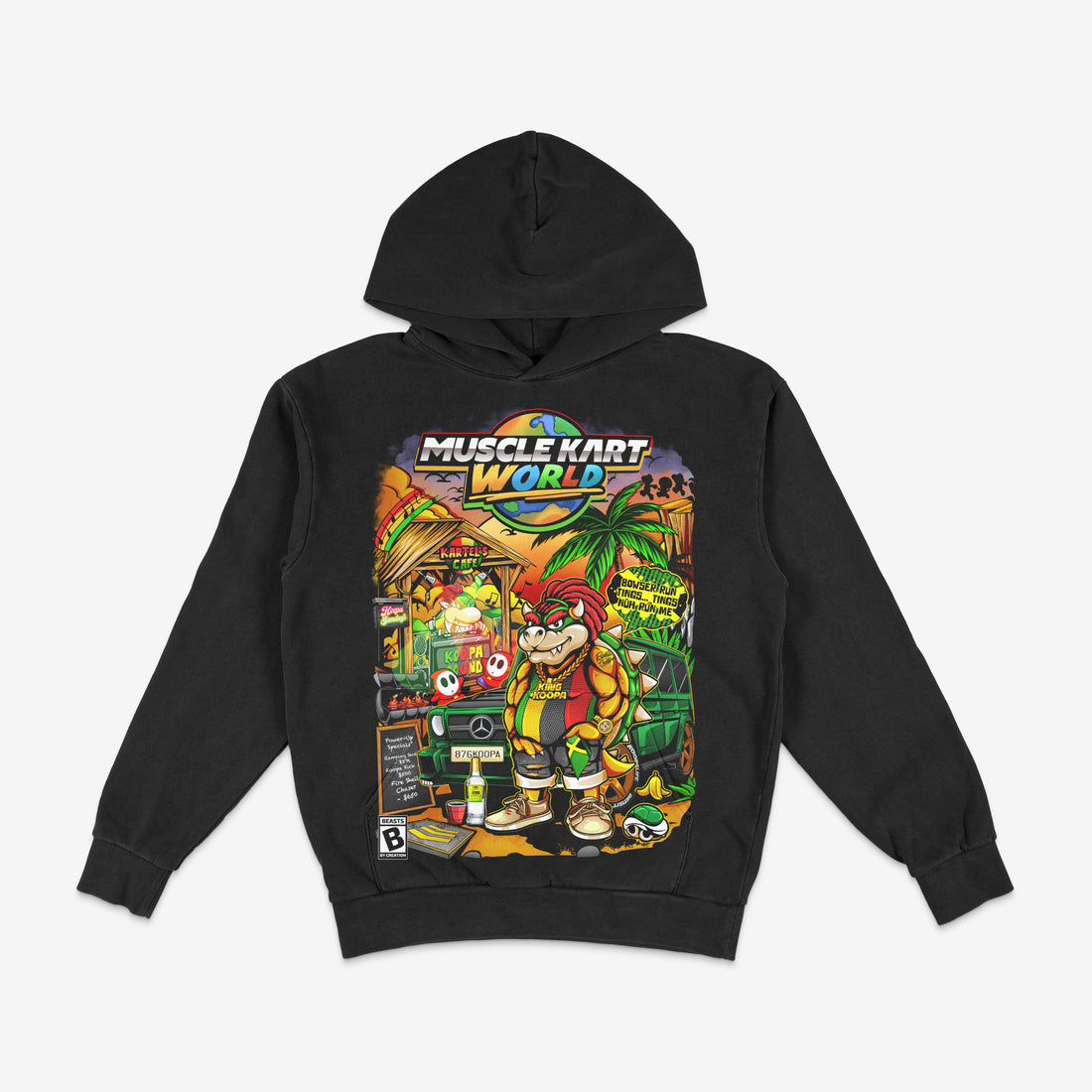 MUSCLE KART - BOWSER - HOODIE