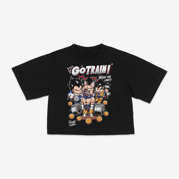 "BREAK THE LIMIT" - BIGGIE - GO TRAIN! - CROP TEE
