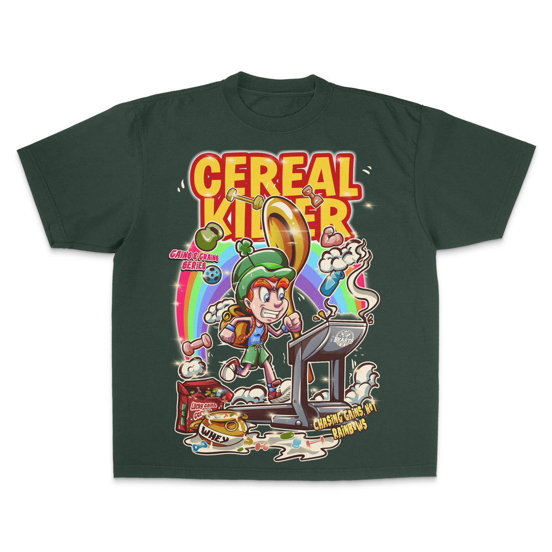 CEREAL KILLER - LUCKY CHARMS - "UNISEX TEE"