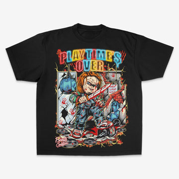 CHUCKY "PLAYTIME'S OVER" TEE