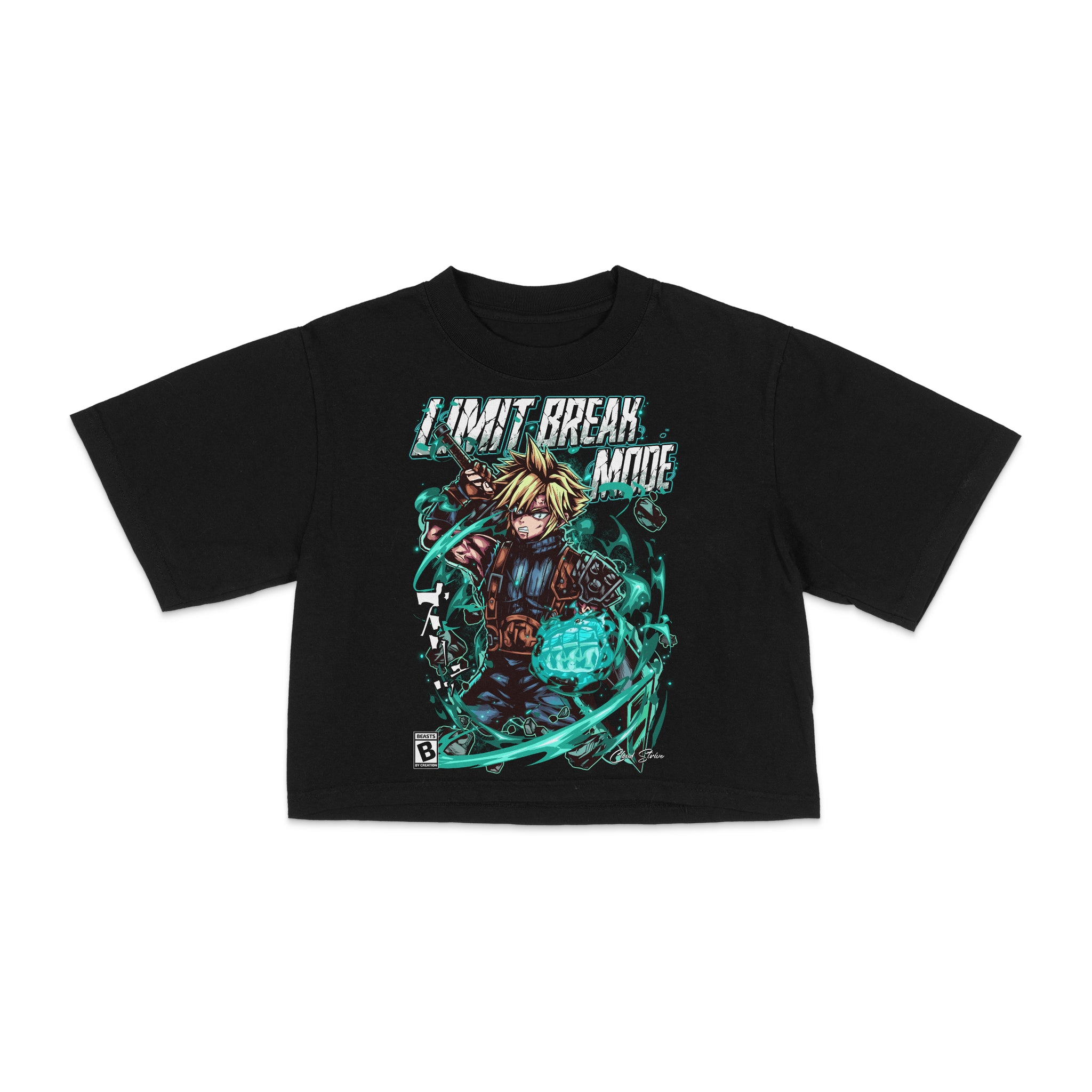 CLOUD STRIFE - FINAL FANTASY "CROP TEE"