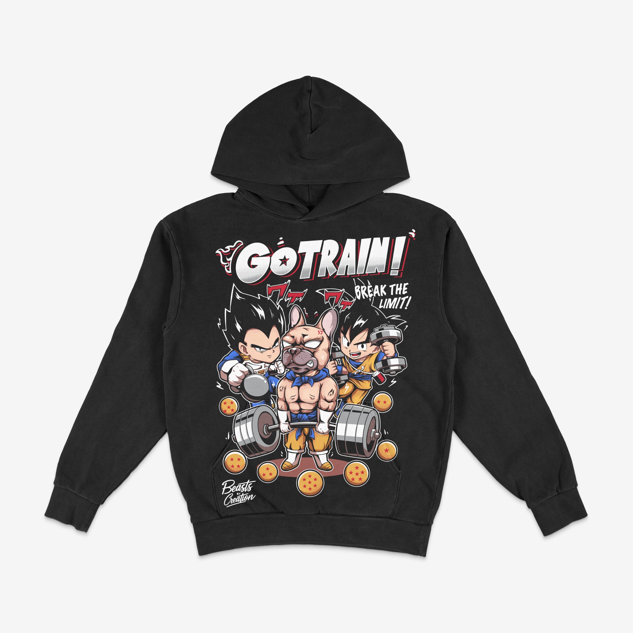 DRAGONBALL DAIMA - BIGGIE - GO TRAIN! - HOODIE