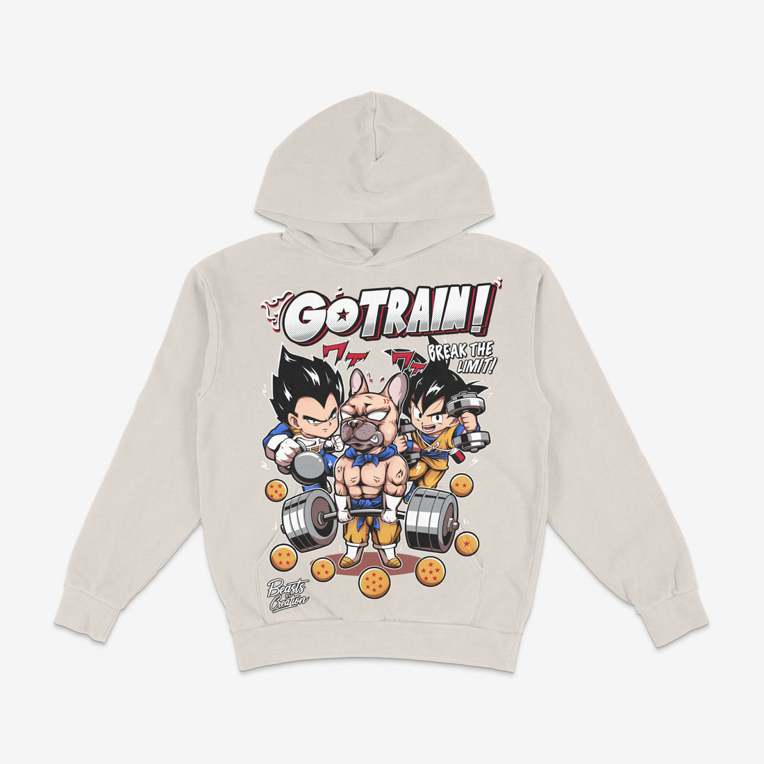 DRAGONBALL DAIMA - BIGGIE - GO TRAIN! - HOODIE