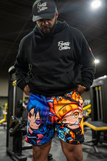 NARUTO MESH SHORTS