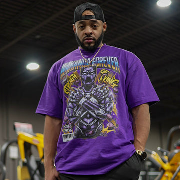 "WAKANDA FOREVER" - BLACK PANTHER - "UNISEX TEE"