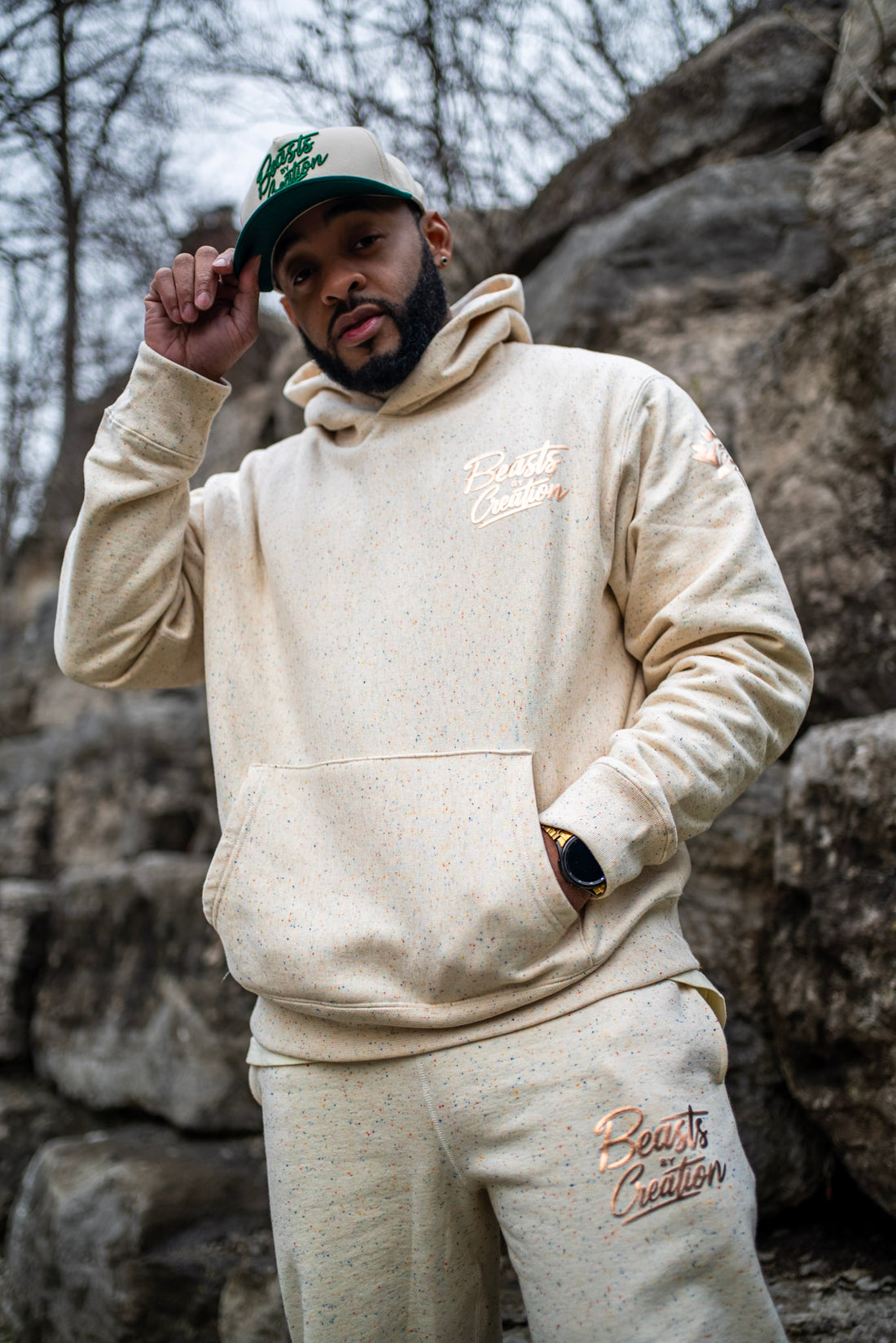 "BIRTHDAY CAKE" - BC ESSENTIALS - HOODIE