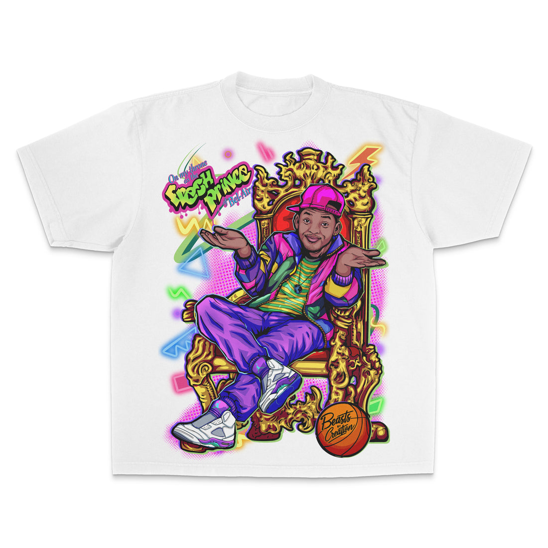 "THRONE" - FRESH PRINCE - "UNISEX TEE"