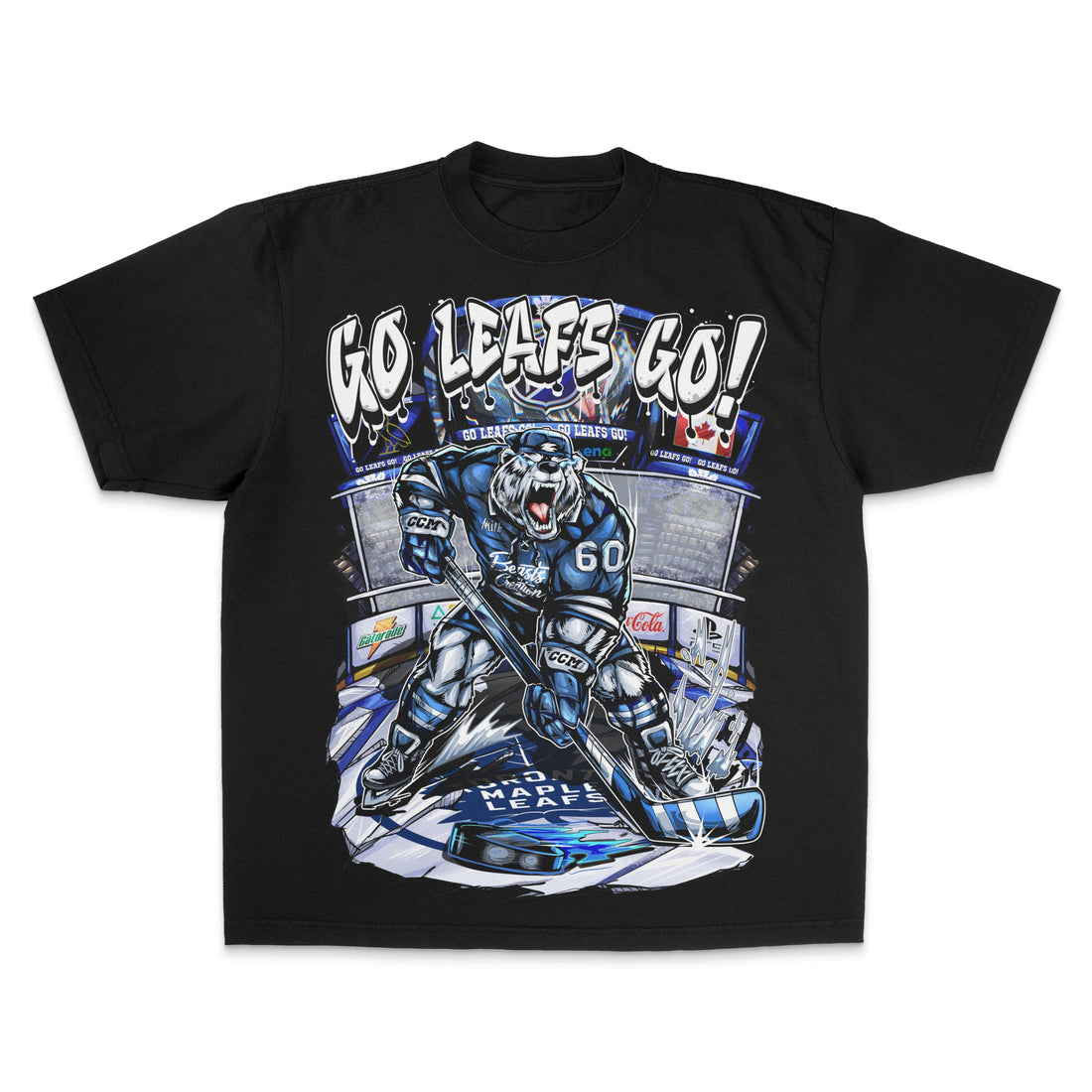 "GO LEAFS" - UNISEX TEE
