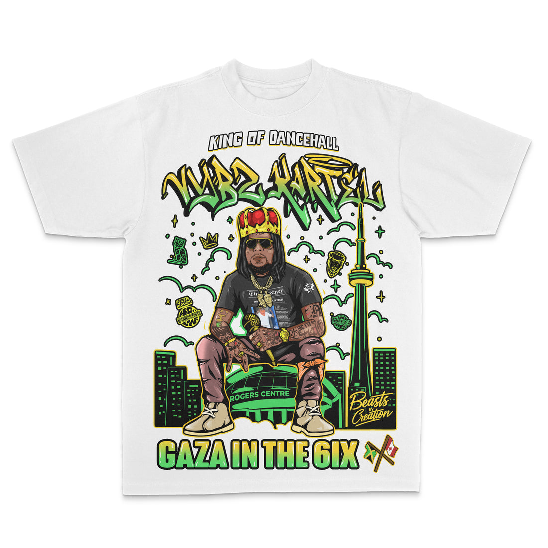 VYBZ KARTEL "GAZA IN THE 6IX" - UNISEX TEE