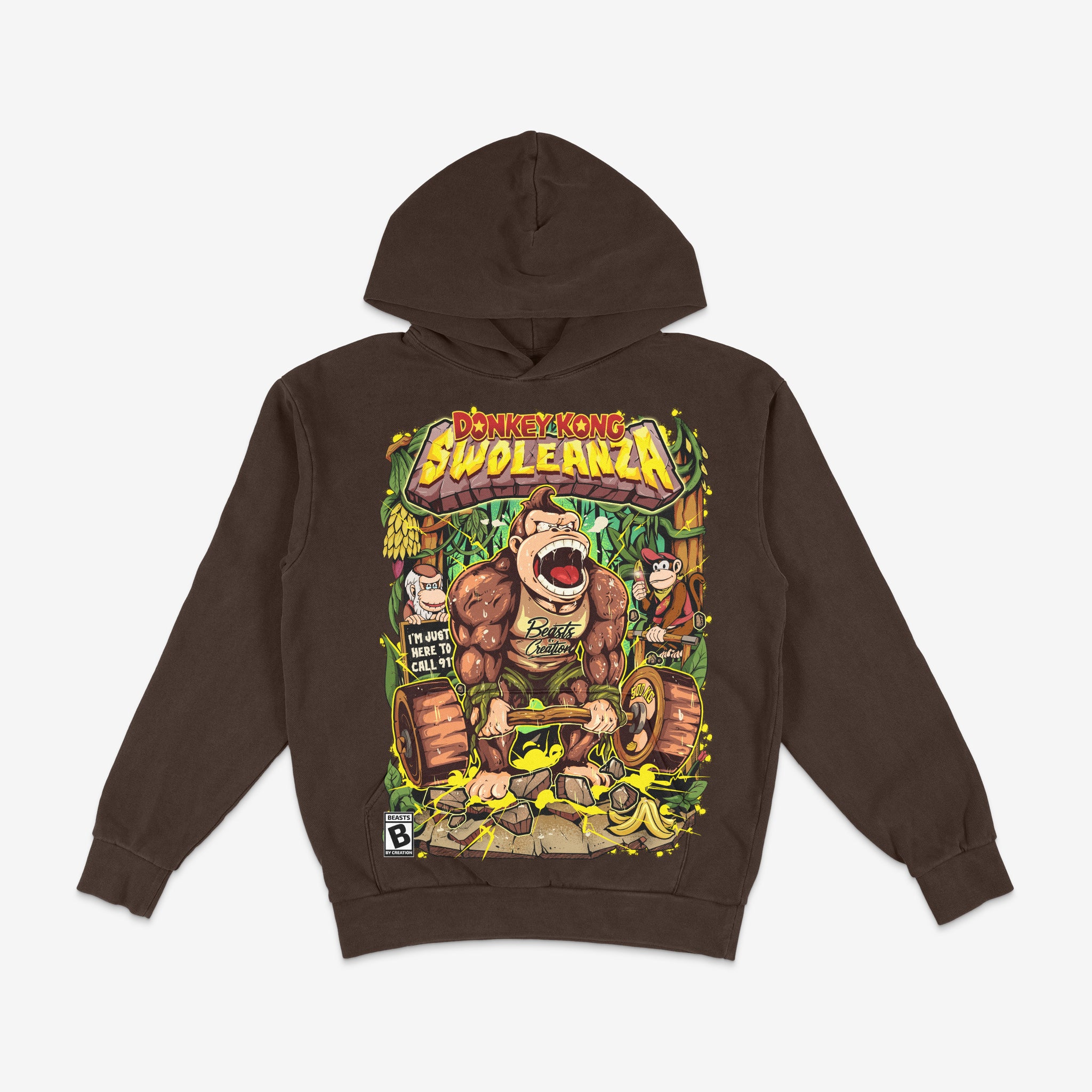 DONKEY KONG "SWOLEANZA" HOODIE