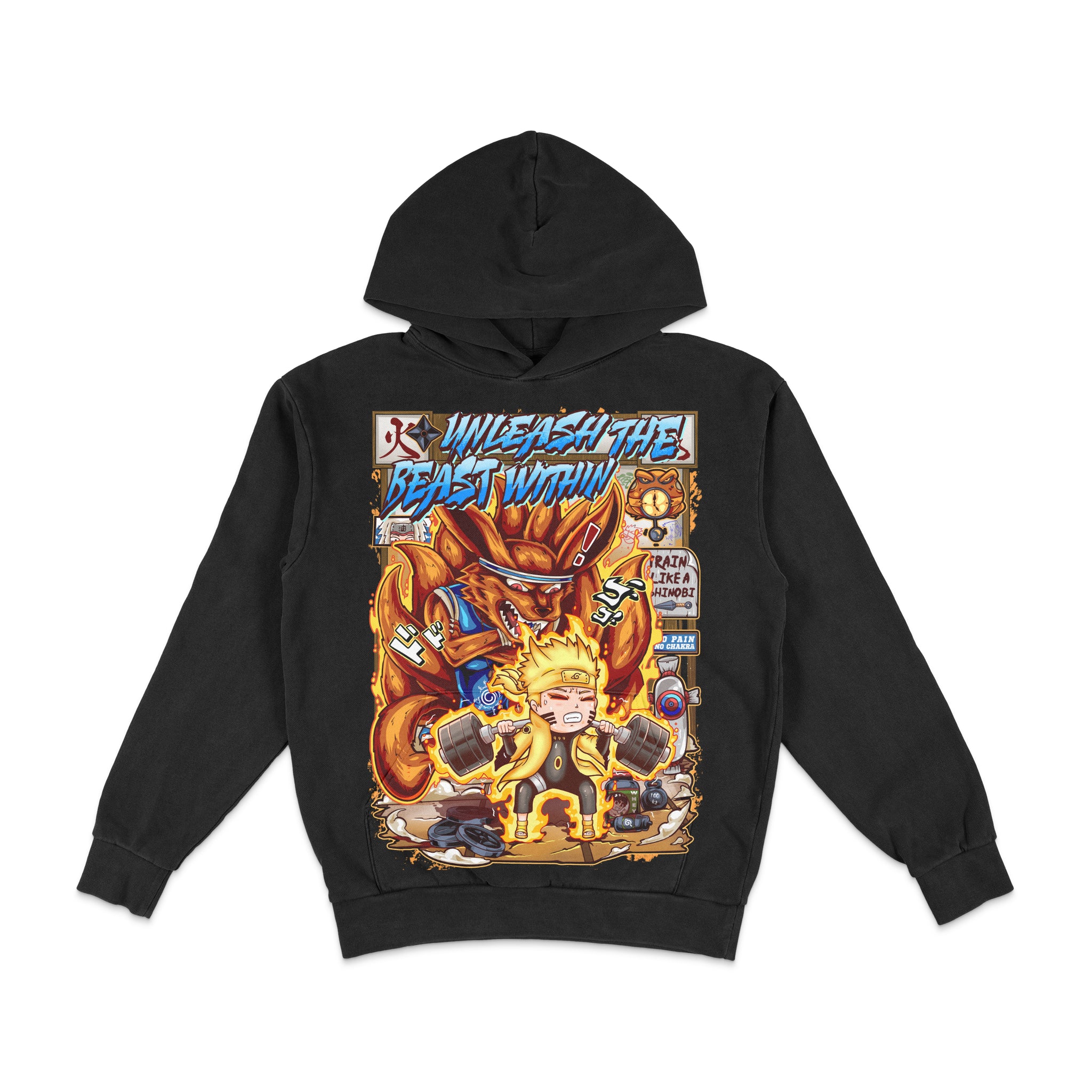 UNLEASH THE BEAST - NARUTO - HOODIE