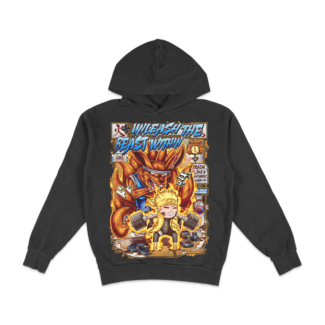UNLEASH THE BEAST - NARUTO - HOODIE