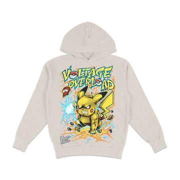 "VOLTAGE OVERLOAD" - PIKACHU - "HOODIE"
