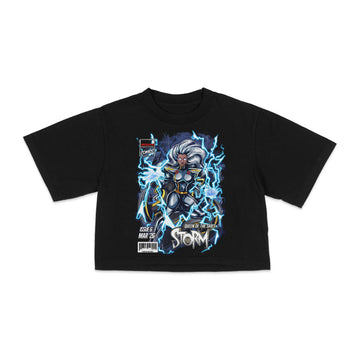 "QUEEN OF THE SKIES" (BC COMICS: ISSUE 6) - CROP TEE