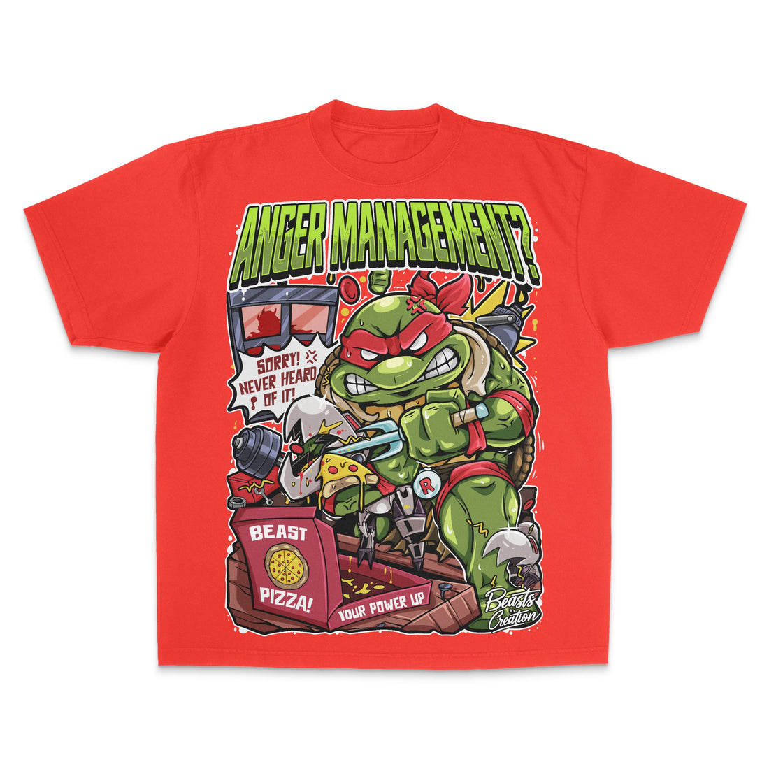 "ANGER MANAGEMENT" - RAPHAEL - "UNISEX TEE"
