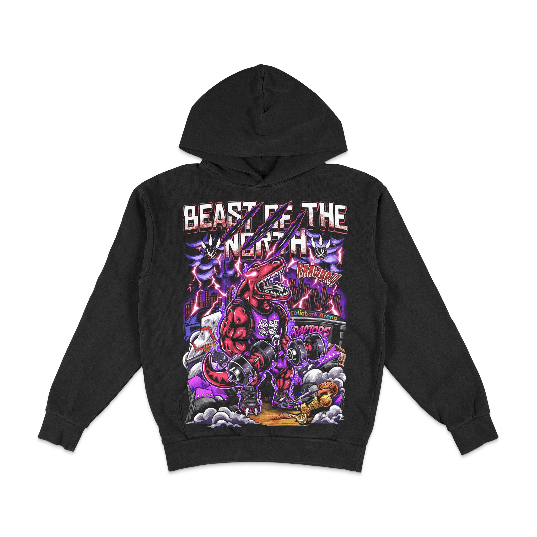BEAST OF THE NORTH - RAPTORS - HOODIE