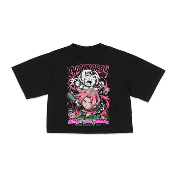 SHANNARO - SAKURA  "CROP TEE"