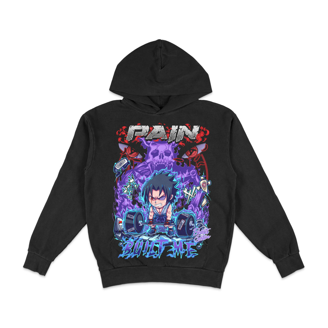 PAIN BUILT ME - SASUKE - HOODIE