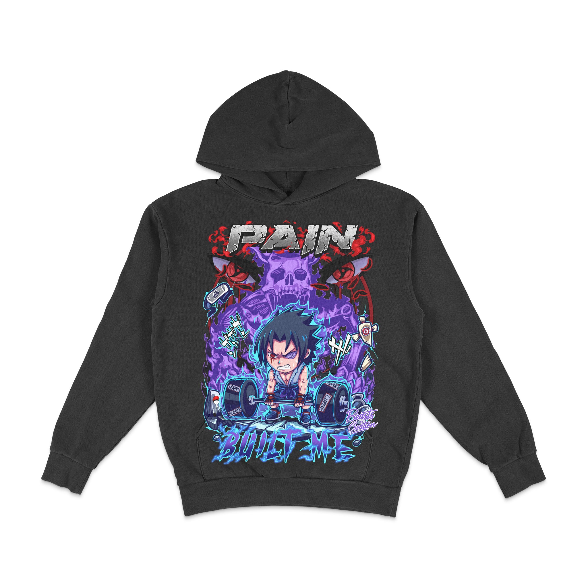 PAIN BUILT ME - SASUKE - HOODIE