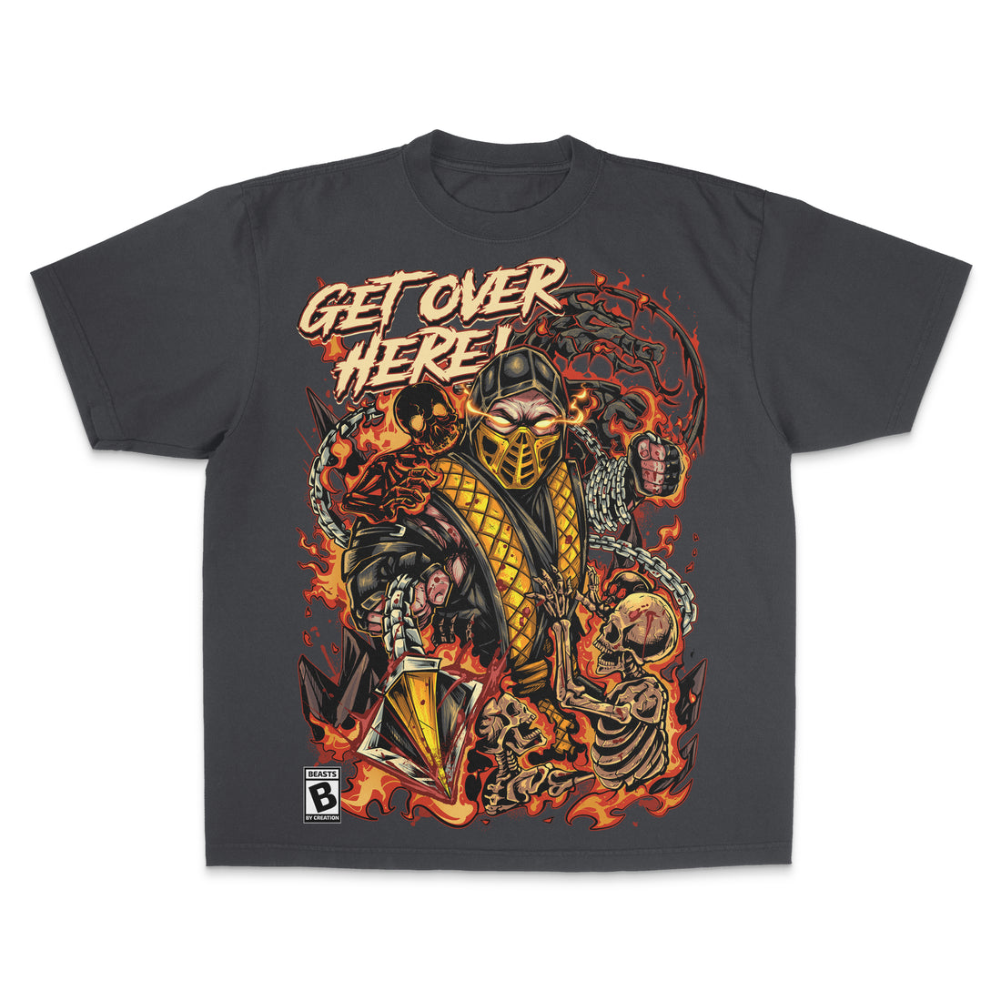 "GET OVER HERE" - SCORPION - "UNISEX TEE"