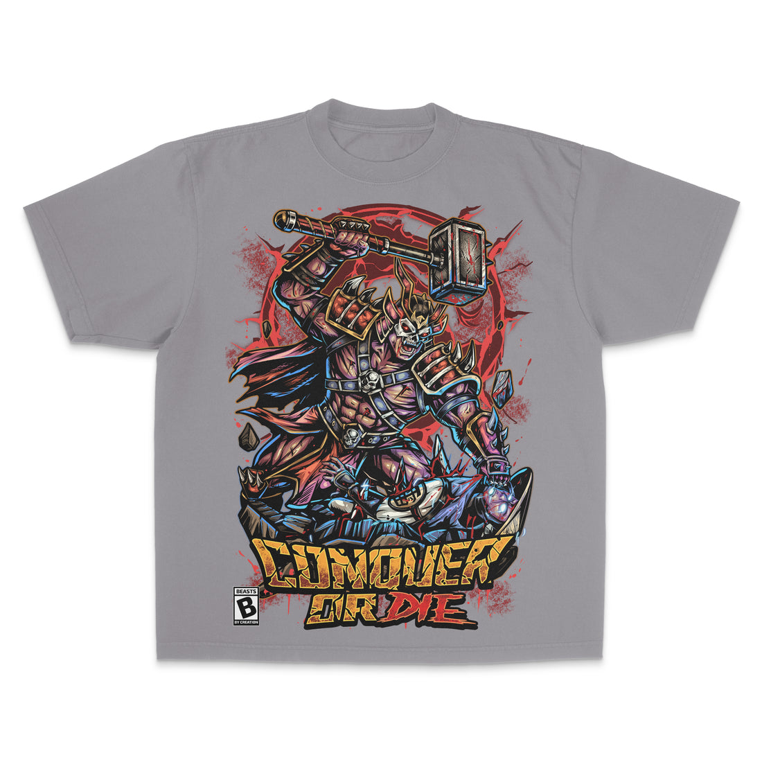 "CONQUER" - SHAO KHAN - "UNISEX TEE"