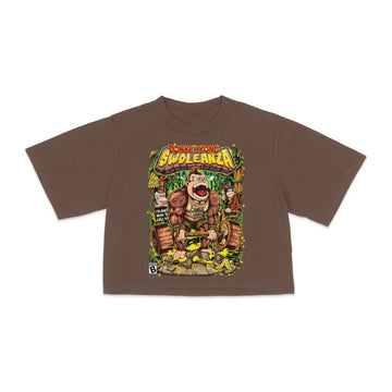"SWOLENANZA" - CROP TEE