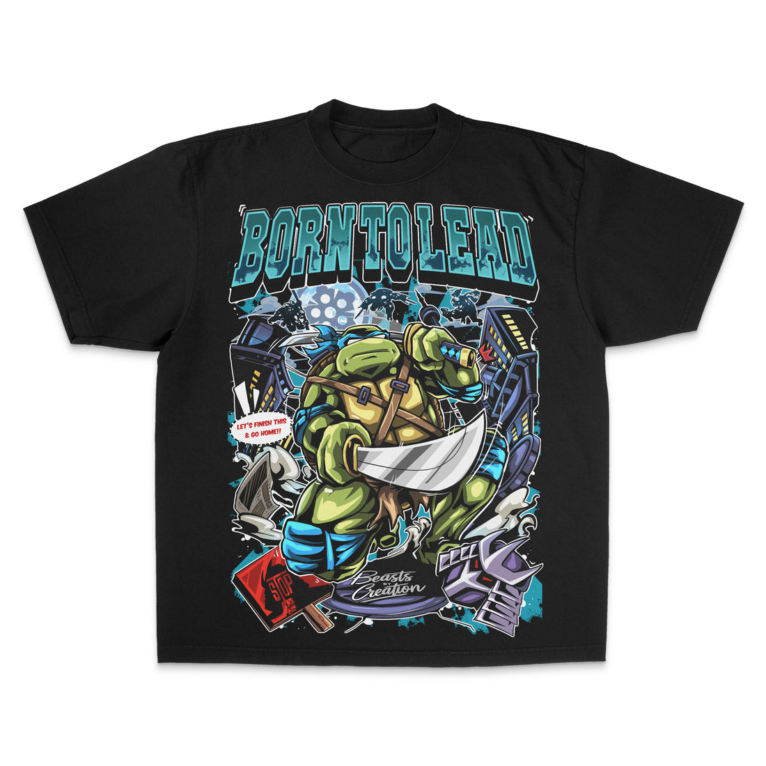 "BORN TO LEAD" - LEONARDO - "UNISEX TEE"