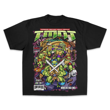 "IT'S TURTLE TIME COMIC" - TMNT - "UNISEX TEE"