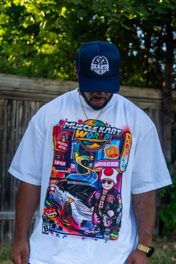 "1-UP" (MUSCLE KART) - UNISEX TEE