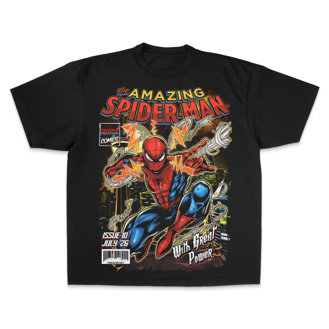 "WITH GREAT POWER" - UNISEX TEE