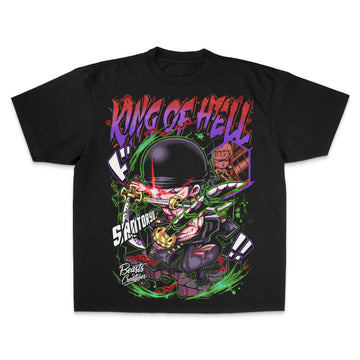 "KING OF HELL" - ZORO - "UNISEX TEE"