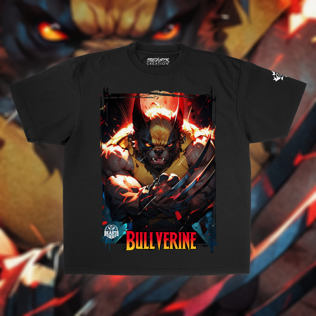 BULLVERINE "PREMIUM" TEE IN POLLEN YELLOW image 0