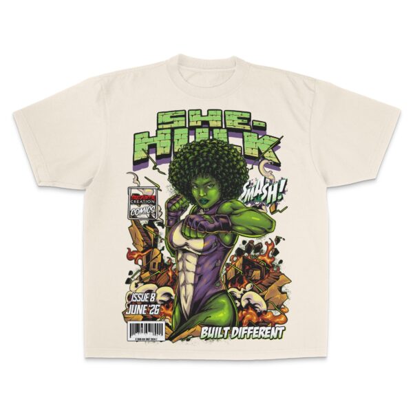 "BUILT DIFFERENT" (BC COMICS: ISSUE 8) - UNISEX TEE