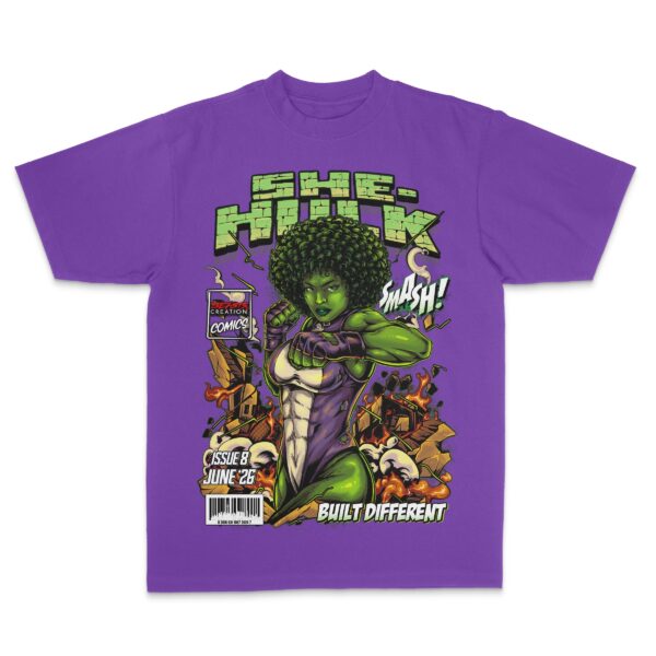 "BUILT DIFFERENT" (BC COMICS: ISSUE 8) - UNISEX TEE