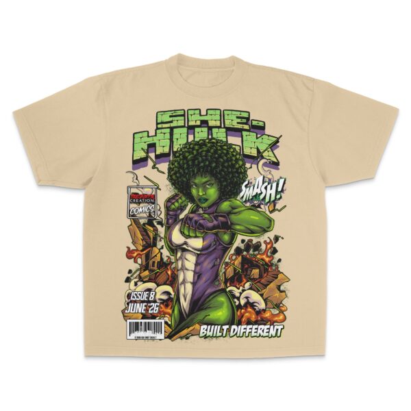 "BUILT DIFFERENT" (BC COMICS: ISSUE 8) - UNISEX TEE