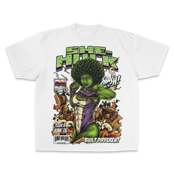"BUILT DIFFERENT" (BC COMICS: ISSUE 8) - UNISEX TEE