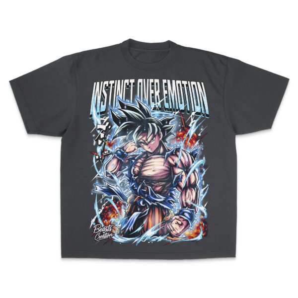 "INSTINCT OVER EMOTION" - UNISEX TEE
