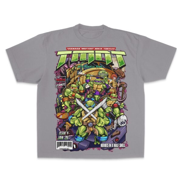"IT'S TURTLE TIME" - (BC COMICS: ISSUE 4) - UNISEX TEE