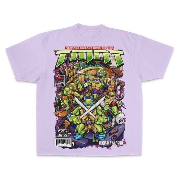 "IT'S TURTLE TIME" - (BC COMICS: ISSUE 4) - UNISEX TEE