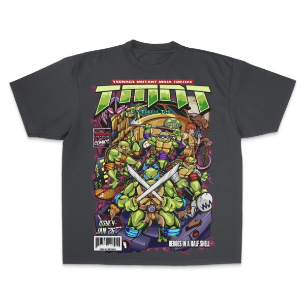 "IT'S TURTLE TIME" - (BC COMICS: ISSUE 4) - UNISEX TEE