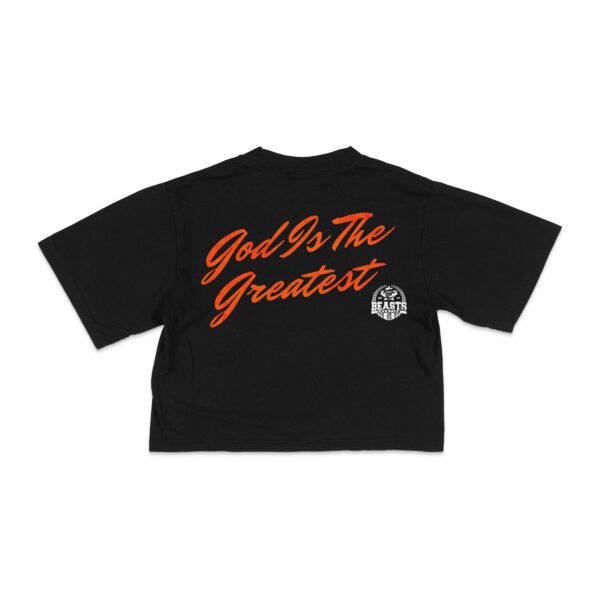 "AM OUT" (VYBZ KARTEL) - CROP TEE