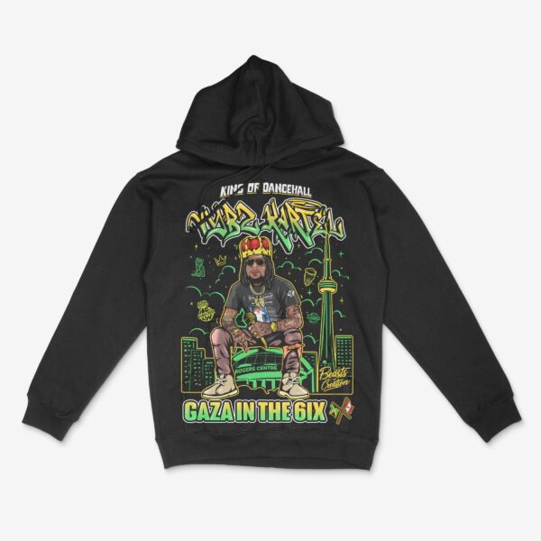 "GAZA IN THE 6IX" (VYBZ KARTEL) - HOODIE