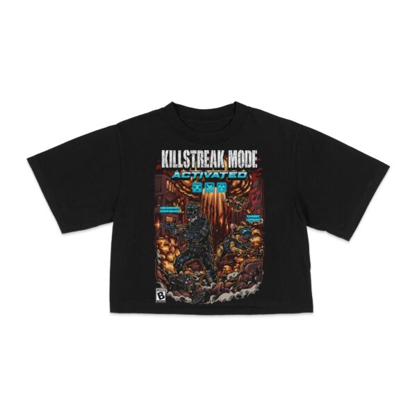"KILLSTREAK" - CROP TEE