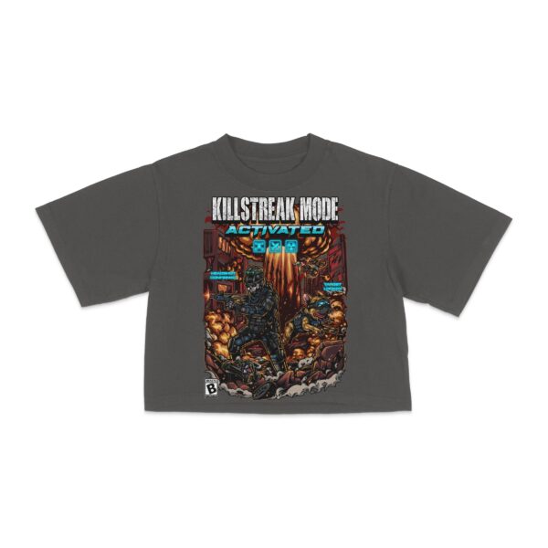 "KILLSTREAK" - CROP TEE