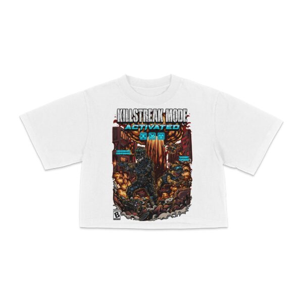 "KILLSTREAK" - CROP TEE